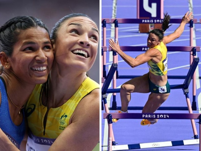 Michelle Jenneker after the repechage and falling in her heat. Photos: Getty Images/AFP