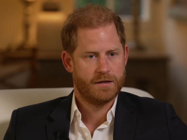 Prince Harry issued a blistering statement just hours after his TV interviews. Picture: BBC.