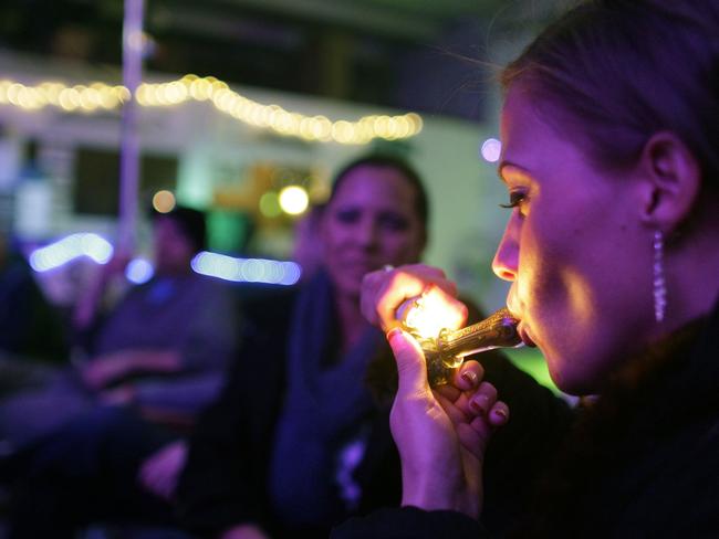 Marijuana is now legal in many US states, including Colorado, where users have been pushing for legalisation for many years. Picture: Brennan Linsley / AP