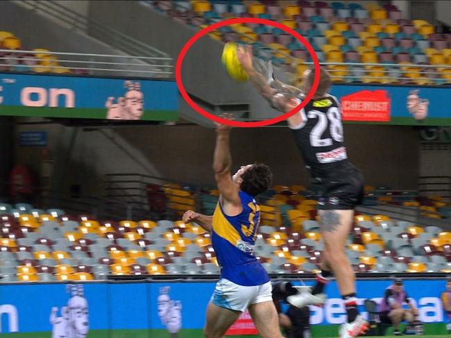 The latest score review controversy in the AFL