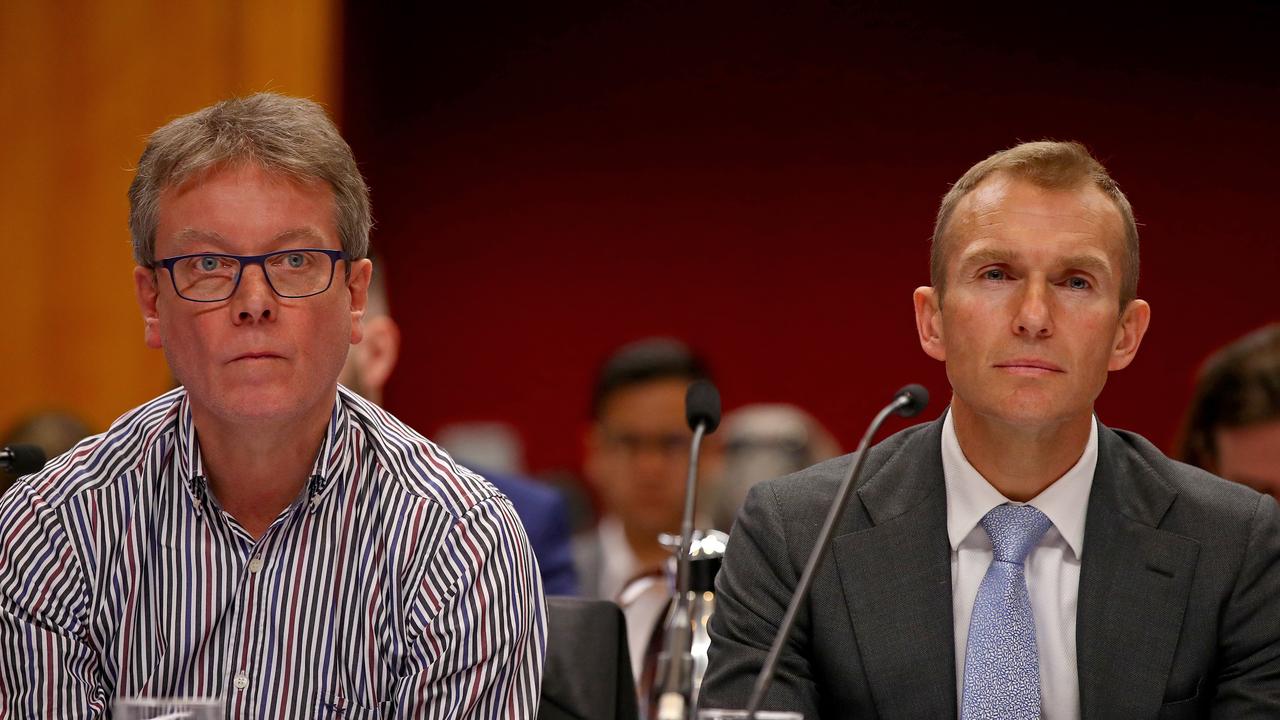 Infrastructure Department secretary Jim Betts (left). Picture: Toby Zerna