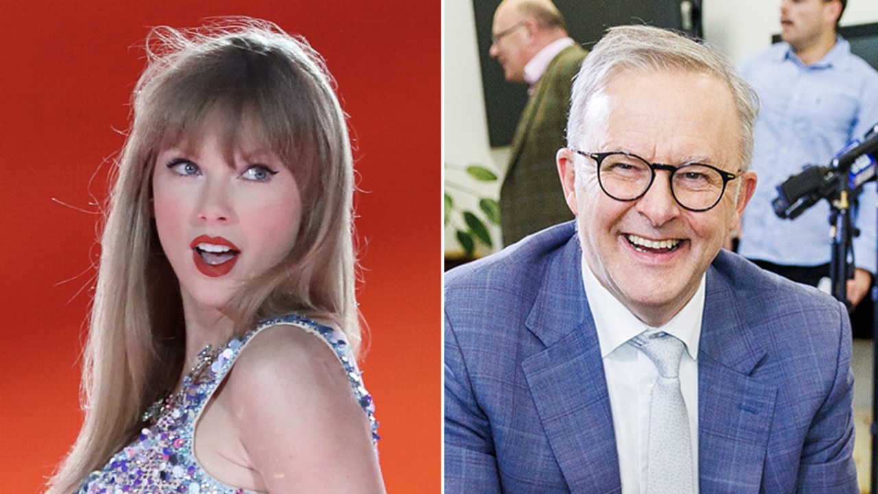 Anthony Albanese outs himself as fan of Taylor Swift. Picture: NCA NewsWire / Martin Ollman. Picture NCA NewsWire / Aaron Francis