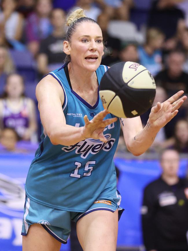 Lauren Jackson had 38 points and 11 rebounds against the Boomers. Picture: Getty Images)