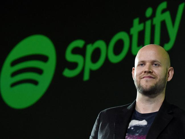 Daniel Ek, CEO of Swedish music streaming service Spotify. Picture: Toru Yamanaka