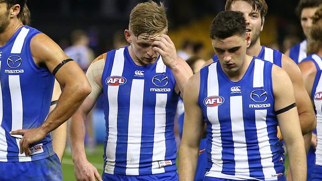 North Melbourne has likely cost itself a finals berth with the loss to Western Bulldogs.