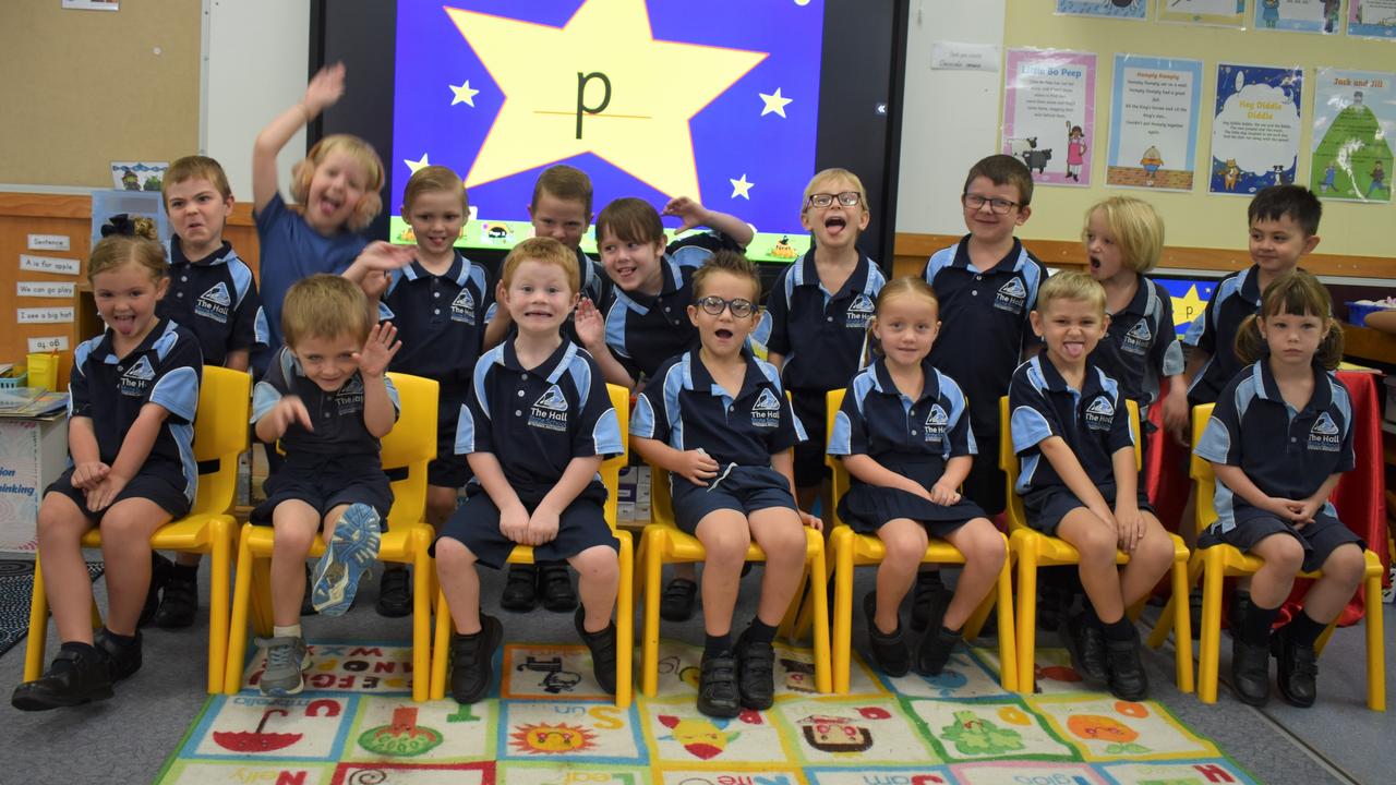 The Hall State School prep 2023 silly photo.