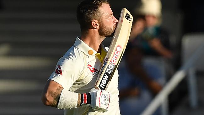 Matthew Wade struck two centuries in England to back up his consistent form in the Shield.