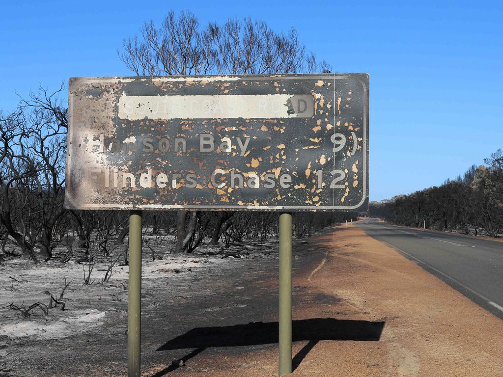 Luxury resort Southern Ocean Lodge on Hanson Bay Road, Hanson Bay perished in January during the bushfires. They have vowed to rebuild. Picture: Emma Brasier