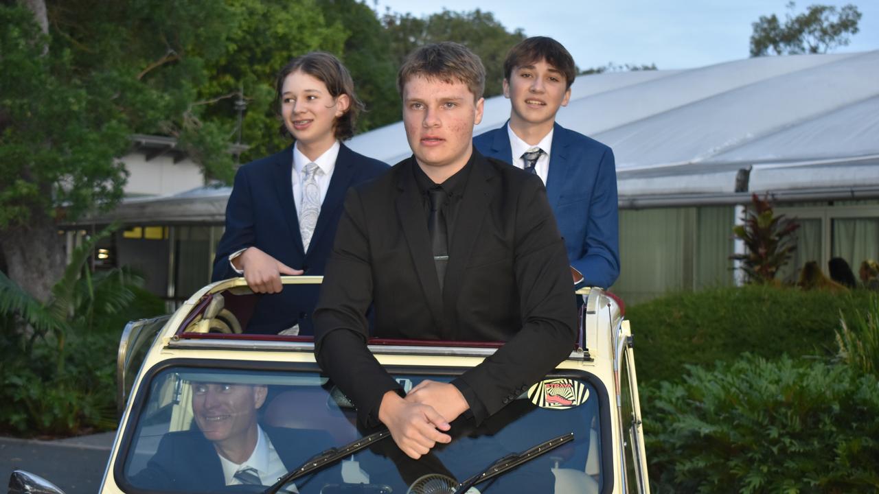 Students at the Good Shepherd Lutheran College formal 2024