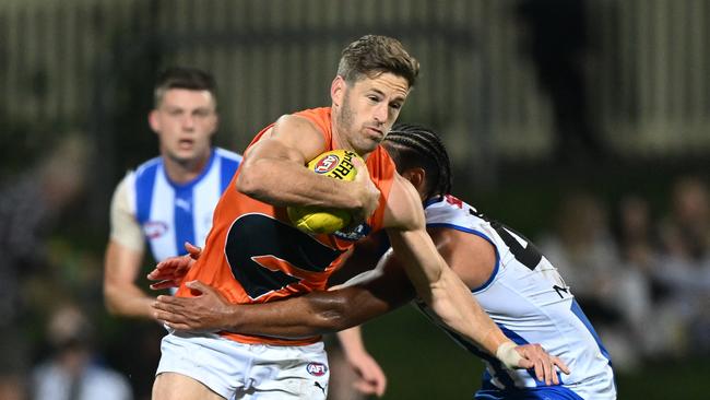 Ward in his Giants colours. Picture: Getty Images