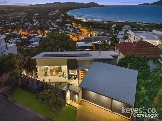 47 Yarrawonga Drive, Castle Hill offers sophisticated design with stunning ocean, island, and bay views. Picture: Keyes &amp; Co.