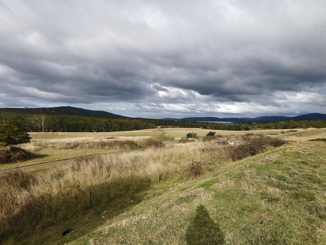 Huntingfield, where the new suburb is to be built. Picture: MATT THOMPSON