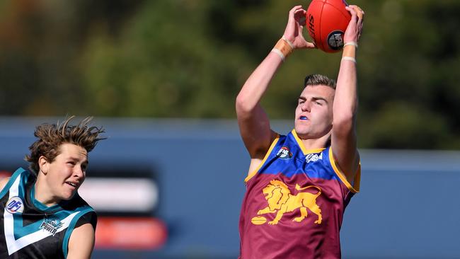 South Morang’s Team of the Year centre half-back Mitchell Kalpakis. Picture: Andy Brownbill