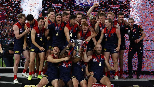 A group of 19 households gathered on AFL grand final night in Latrobe. Picture: Michael Klein