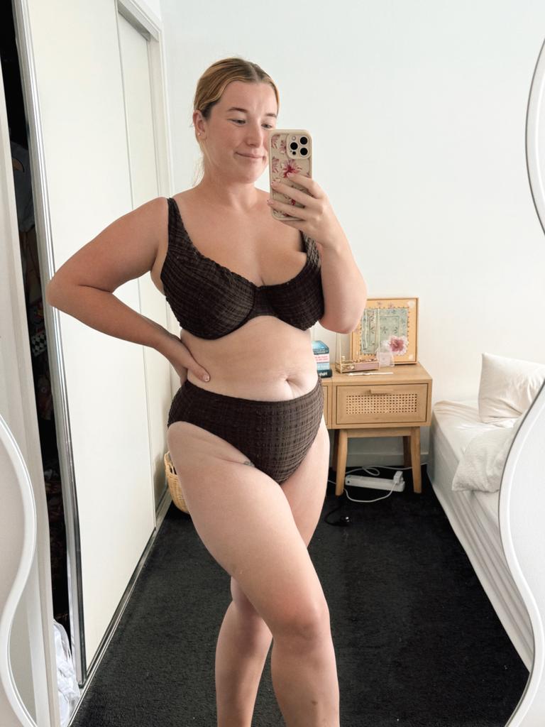 She is now down 22kg. Picture: Instagram/@ellierpritchard