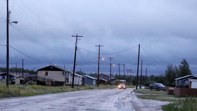 Split Lake, Manitoba, where police where searching for Bryer Schmegelsky and Kam McLeod. Picture: Supplied