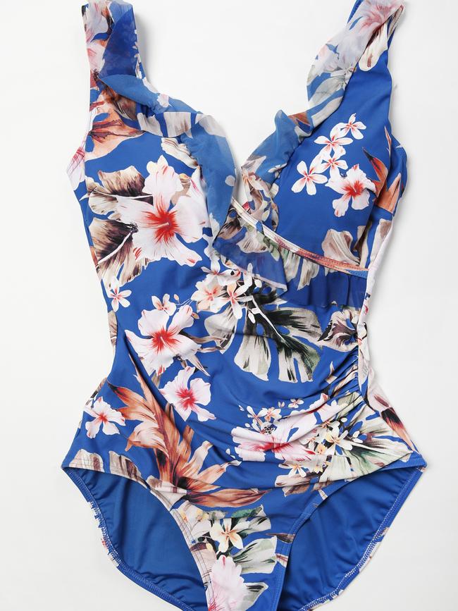 Swimwear for plus size body shapes. Picture: David Caird