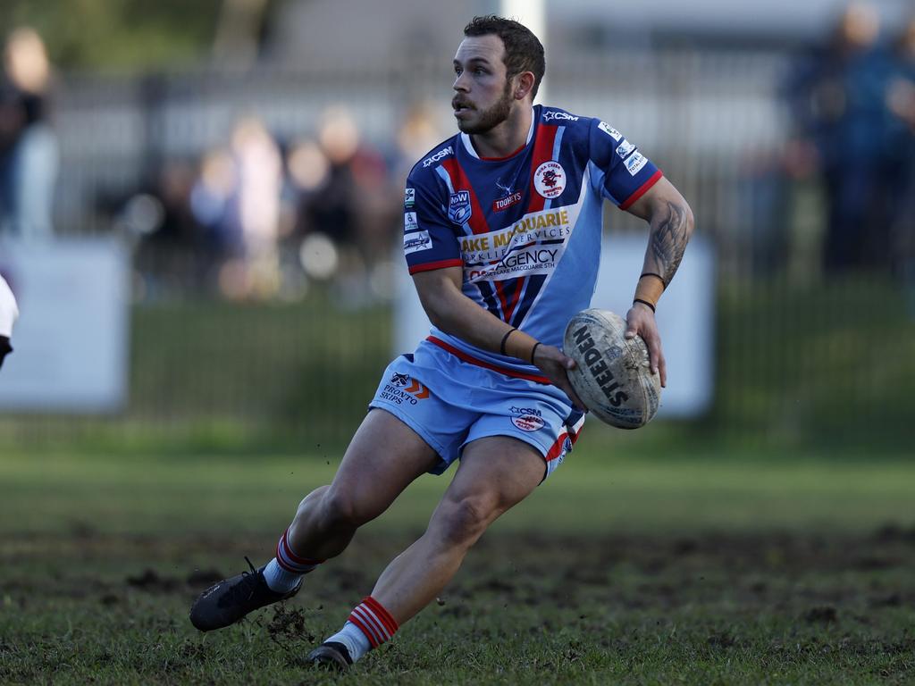 Kendyll Fahey, who came across from Dora Creek to Macquarie, was the hero at the weekend. Picture: Michael Gorton