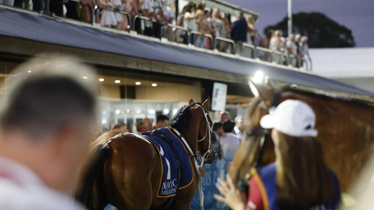 Racing under lights kicks-off on the Gold Coast. Picture: Supplied by Gold Coast Turf Club.