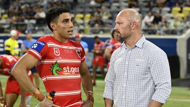 A late push for Dean Young to join Flanagan’s coaching staff as guaranteed successor did not eventuate. Picture: Getty Images.