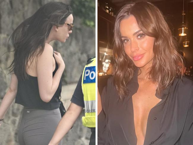 Sierah was seen walking into an ambulance vehicle as her cheating scandal unfolds on MAFS.