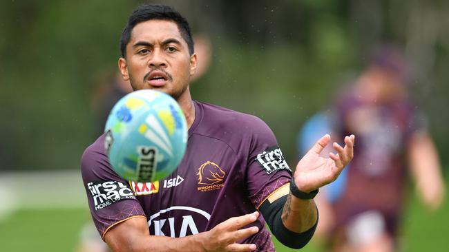 Brisbane’s underfire playmaker Anthony Milford at Clive Berghofer Field