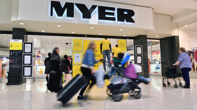 Myer issued a profit warning in the lead-up to Christmas — it’s peak trading period.