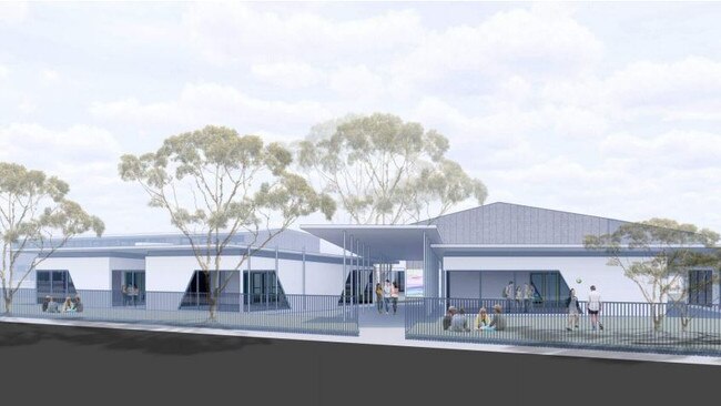 Artist impression of the $20 million upgrade of Seaton High. Picture: Supplied