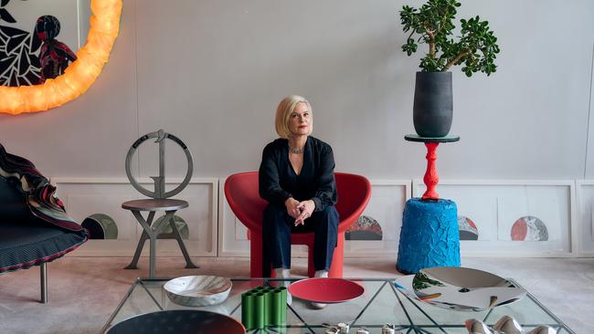 NGV curator of contemporary design Simone LeAmon in her stylish home. Picture: Eugene Hyland