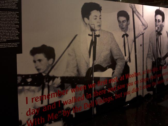 The Quarrymen at The Beatles Story Museum in Liverpool (Colin Hanton on drums). Picture: Ella Pellegrini