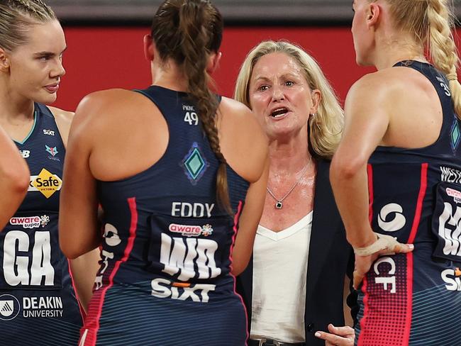 McKinnis does not want to buy into her coaching future. Picture: Daniel Pockett/Getty Images