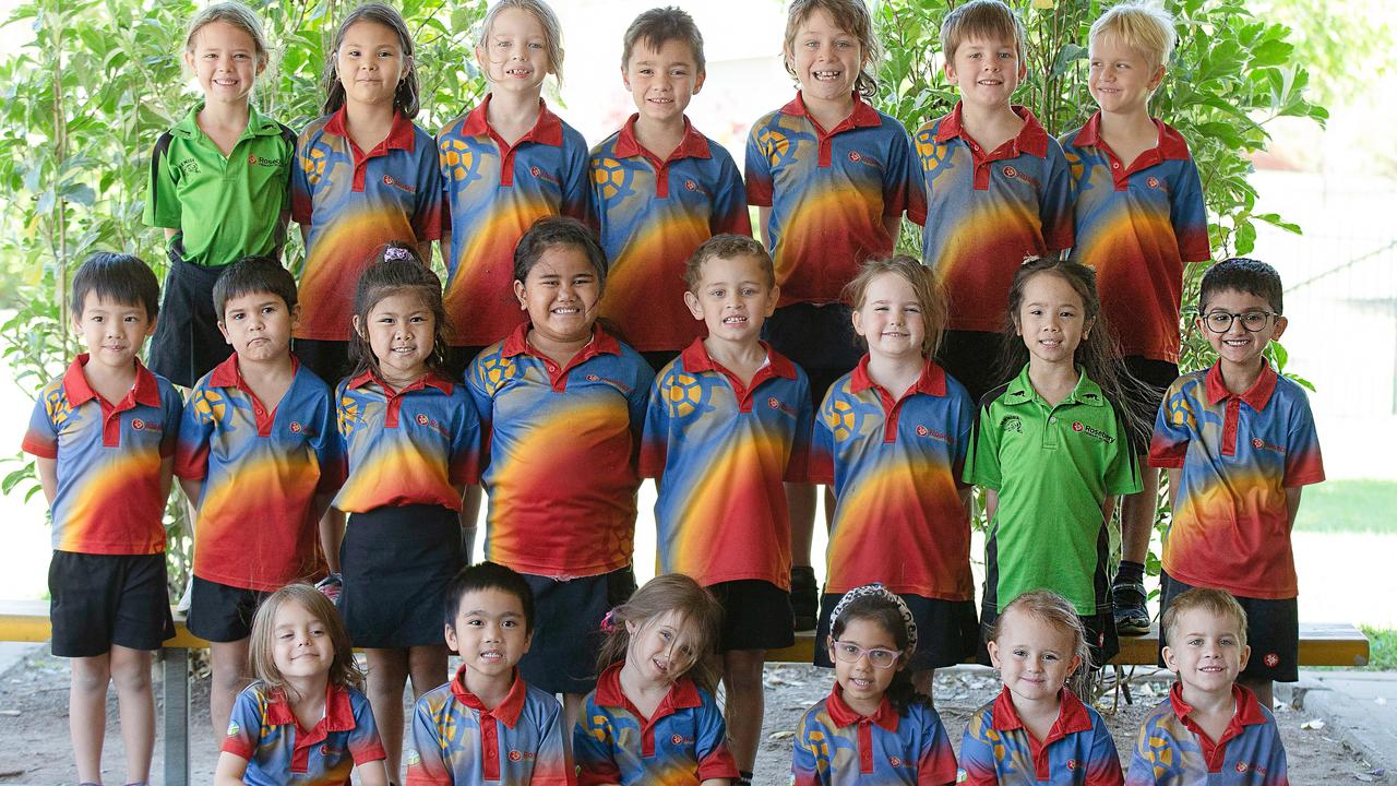 ROSEBERY PRIMARY SCHOOL Transition Adamson/Keitaanpaa FRONT ROW (L-R): Aiden Christie, Caspian Jamisola, Aleesha Ali, Sophie Bond, Braith Edgword. MIDDLE ROW (L-R): Liam Ly, Isaac Calma, Ari Lurch, Loyal Mati-Leifi, Peter Campbell, Harlie Jones, Jazmin Morris, Ruwais Hayat. BACK ROW (L-R): Pippa Legg, Jasmine Yaweri, Kingsley Gadenne, Moses Simi, Tate Mansfield, Brody Saville, Jacob Kerle. Absent: Lielle Shani, Zara Davis, Violet Audet, Willow Gee. Picture: Natasha Nicholls