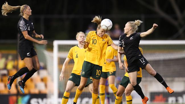 Commercial revenues for the Socceroos and Matildas will be equally split. Picture: AAP