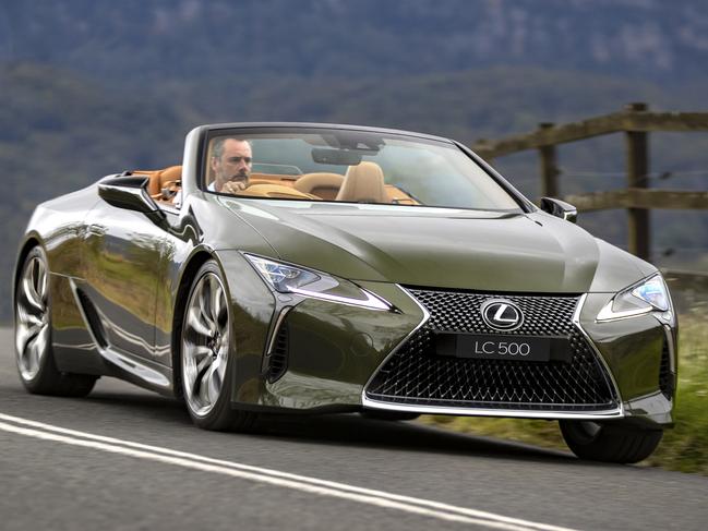 Photo of the 2020 Lexus LC convertible