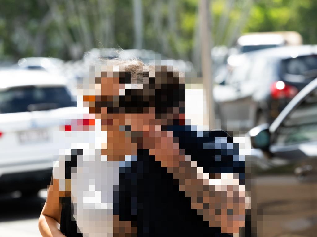 Supporters outside the Bundaberg Magistrates Court on December 5 after eight men arrested in relation to a record haul of cocaine appeared via video-link. Picture: Paul Beutel