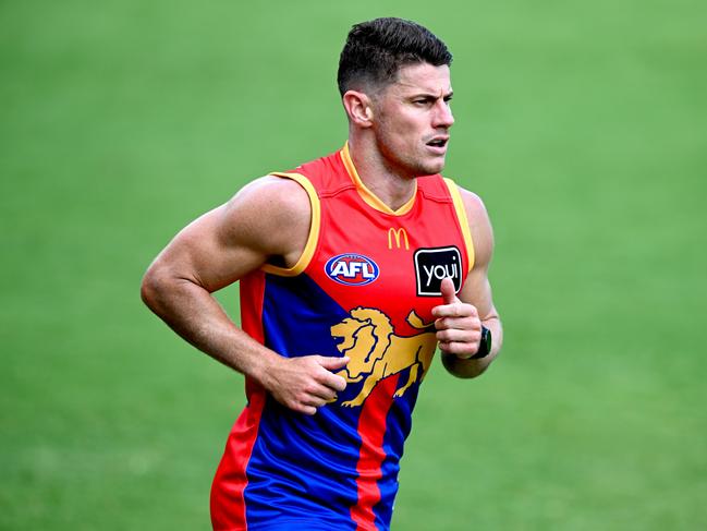 Dayne Zorko has stood down from his role as Lions captain. Picture: Bradley Kanaris/Getty Images