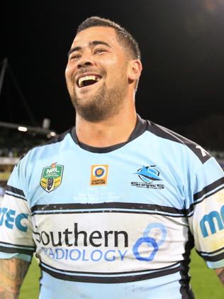 Andrew Fifita was in hot water over his associations with Loveridge