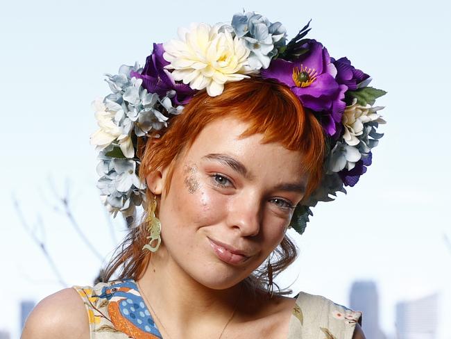 DAILY TELEGRAPH 29TH NOVEMBER 2022Pictured at the Wildlife Retreat at Taronga Zoo in Sydney is Heartbreak High star Chloe Hayden ahead of the 2022 AACTA Awards. Picture: Richard Dobson