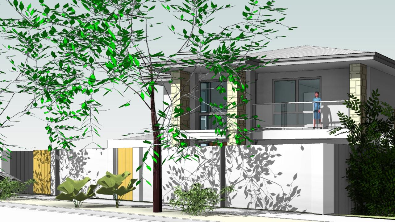 PlanSA documents reveal the luxury $1.6mn private home proposed for Medindie. Picture: Nicholas Ingerson Architect