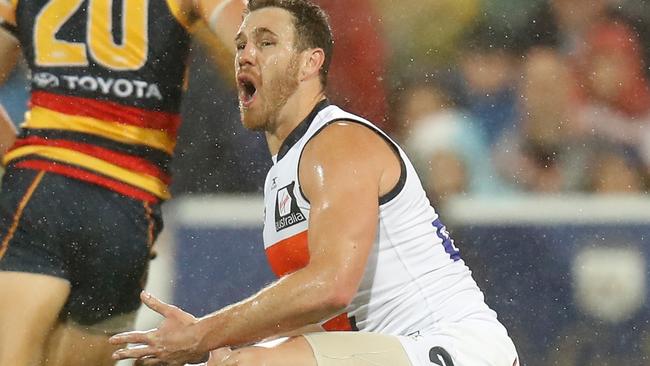 Shane Mumford is battling injury. Picture: Getty Images