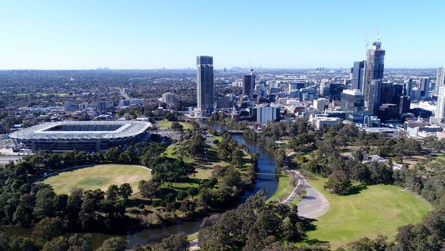 Parramatta is Sydney’s second biggest CBD. Picture: NCA NewsWire / Damian Shaw