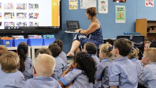 There were more students per teacher at St Edward the Confessor School than any other school in the Logan region in 2021. PHOTO: Supplied