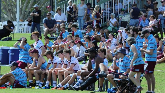 Ormiston College supporters watch on. Picture: Ming Body