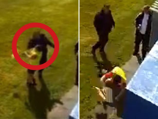 Football coach punches teenage linesman