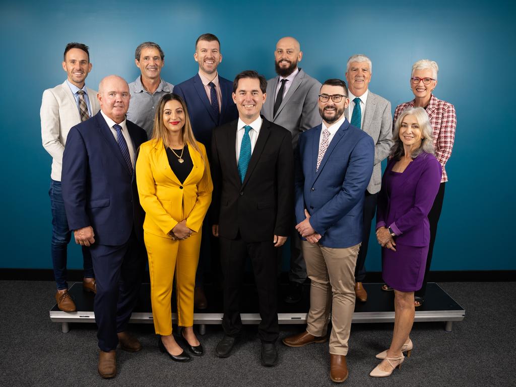 The newly elected Fraser Coast Regional Council 2024.