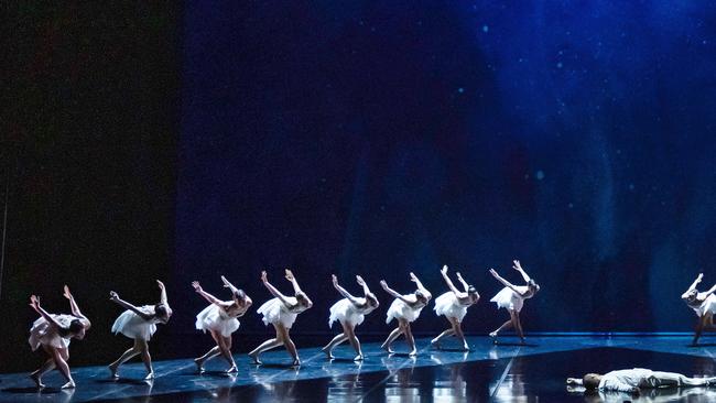 Ballet Preljocaj’s sparkling production of Tchaikovsky’s masterpiece Swan Lake is at the Queensland Performing Arts Centre in Brisbane. Picture: David Kelly