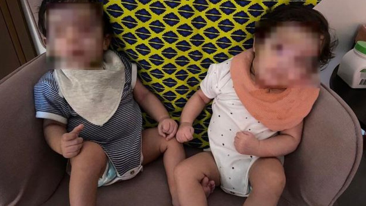 ‘I wanted to breastfeed so much but with twins thought it’s going to be hell’. Picture: Supplied/Kidspot