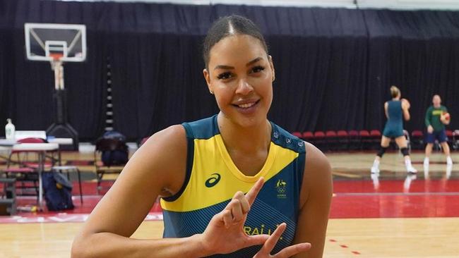 WEEKEND NEWSPAPERS SPECIAL. PLEASE CONTACT WEEKEND PIC EDITOR JEFF DARMANIN BEFORE PUBLISHING. ., Australian basketball star Liz Cambage as seen in instagram posts from Las Vegas, Nevada 2days ago.