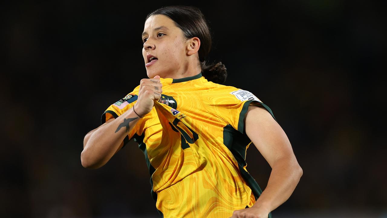 Matildas captain Sam Kerr has been deemed the most culturally powerful person in Australia, according to the list. Picture: Brendon Thorne/Getty Images.