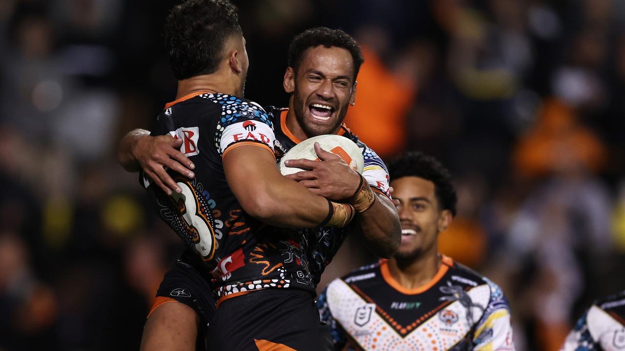 Api Koroisau is turning the Tigers around. Photo by Matt King/Getty Images